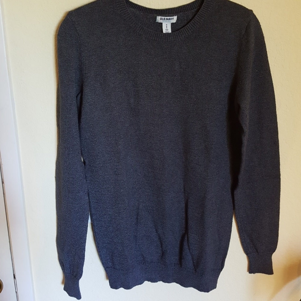 Old navy charcoal sweater, M Tall